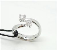 Ringe Recarlo Dame Eternity in Weißgold Diamante 0.47 Ct R02CO341-15 - R02CO341-15
